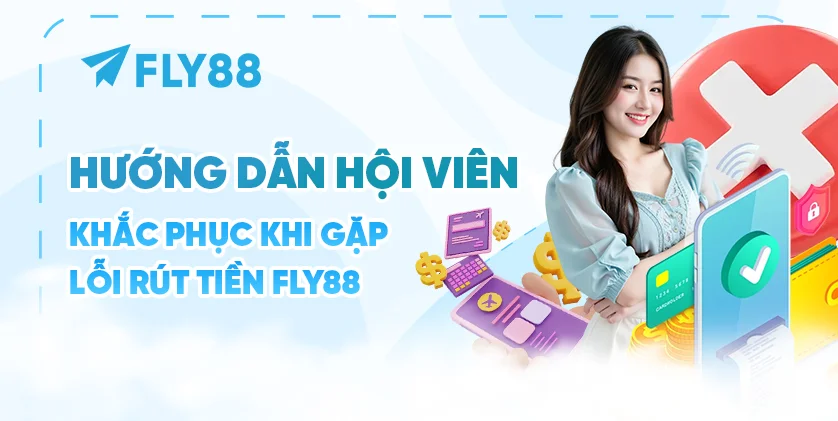 Hướng dẫn hội viên khắc phục khi gặp lỗi rút tiền FLY88