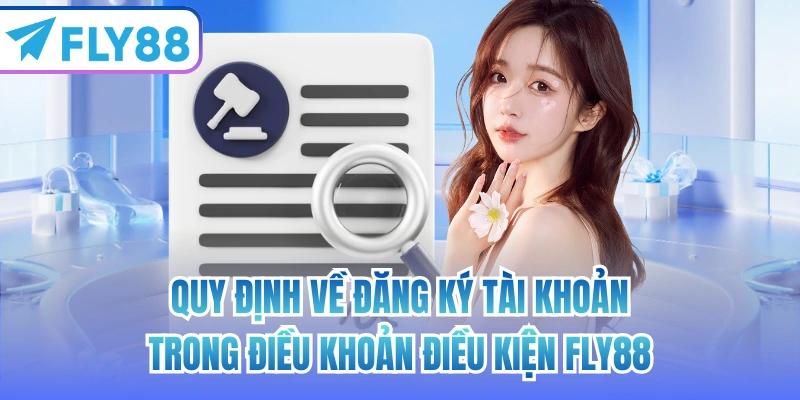 Quy định về đăng ký tài khoản trong điều khoản điều kiện FLY88